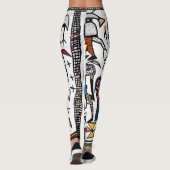 Senufo African Print Leggings (Achterkant)