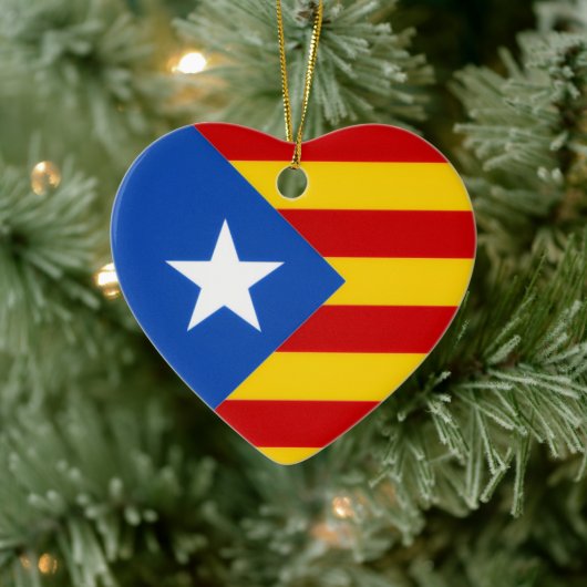 Senyera Estelada Keramisch Ornament (Boom)