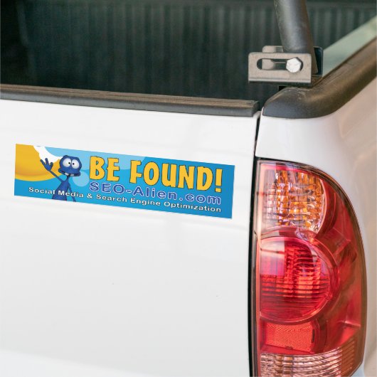 SEO Alien Bumpersticker (Op Truck)