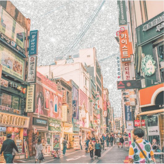 Seoel Zoeken Sticker (Voorkant)