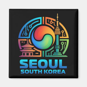 Seoel Zuid-Korea Magneet