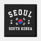 Seoel Zuid-Korea  Magneet (Voorkant)
