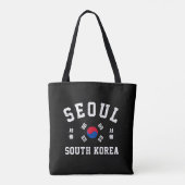 Seoel Zuid-Korea  Tote Bag (Achterkant)