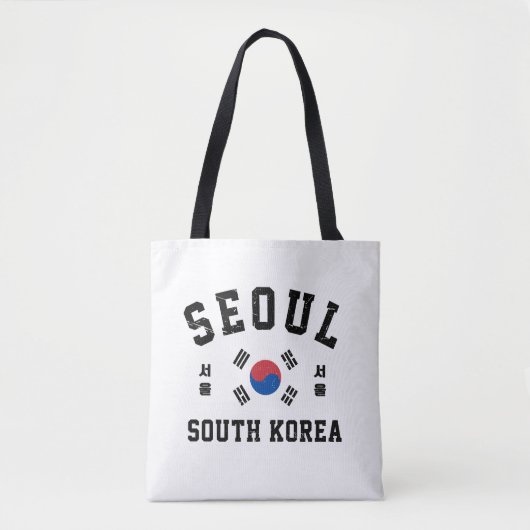 Seoel Zuid-Korea Tote Bag (Voorkant)