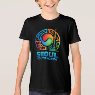 Seoel Zuid-Korea Tri-Blend Shirt