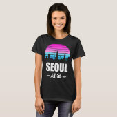 Seoel Zuid-Korea Zuid-Koreaans Kpop T-shirt (Voorkant volledig)
