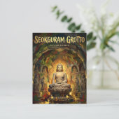 Seokguram Grotto Zuid-Korea Briefkaart (Staand voorkant)