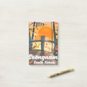 Seongnam Zuid-Korea reisposter Post-it® Notes (Op bureau)