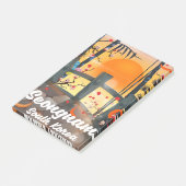 Seongnam Zuid-Korea reisposter Post-it® Notes (Schuin)