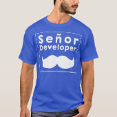 Seor Developer programmeert devovooien linu T-shirt (Voorkant)