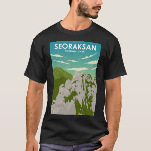 Seoraksan National Park Zuid-Korea minima T-shirt