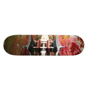 Seoul Autumn Japanse tuin Persoonlijk Skateboard