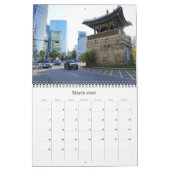 SEOUL - Azië - Zuid-Korea - Kalender (Mar 2026)