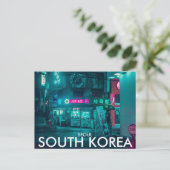 Seoul, Briefkaart Zuid-Korea (Staand voorkant)