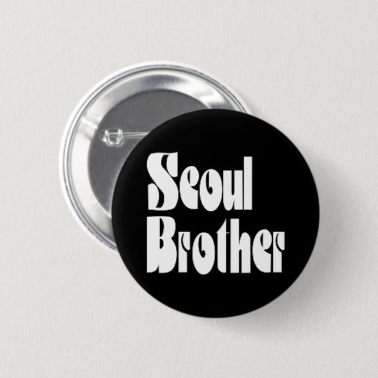 Seoul Brother Button (Voorkant /achterkant)