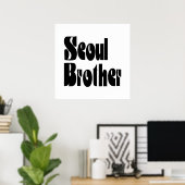 Seoul Brother Poster (Thuiskantoor)