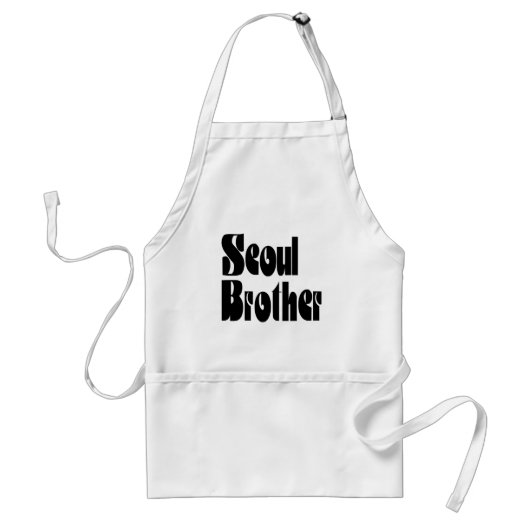 Seoul Brother Standaard Schort (Voorkant)
