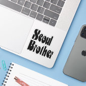 Seoul Brother Sticker (Laptop met iPhone)