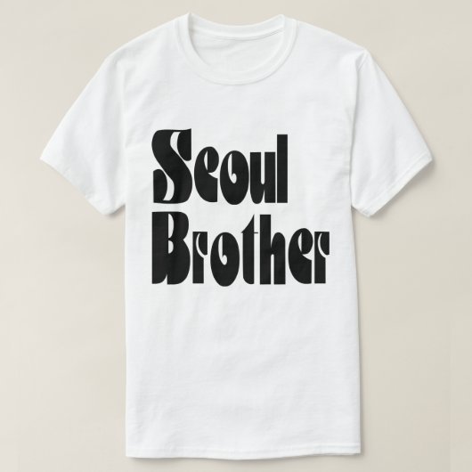 Seoul Brother T-shirt (Design voorkant)