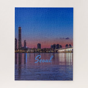 Seoul Capital of South Korea City Skyline Legpuzzel