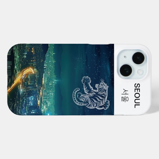 SEOUL Case-Mate iPhone CASE (Achterkant (horizontaal))