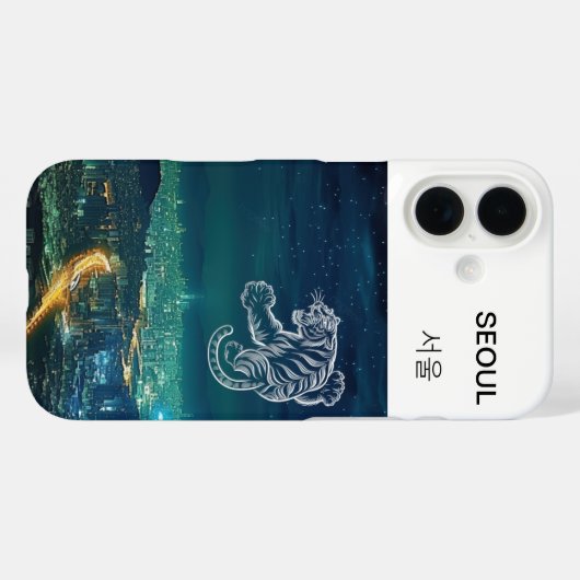 SEOUL Case-Mate iPhone CASE (Achterkant (horizontaal))