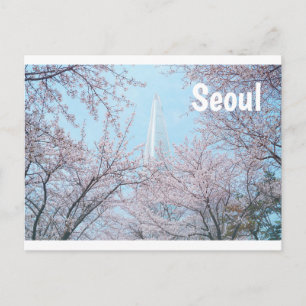 Seoul Cherry Blossom Briefkaart