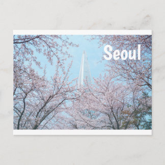 Seoul Cherry Blossom Briefkaart