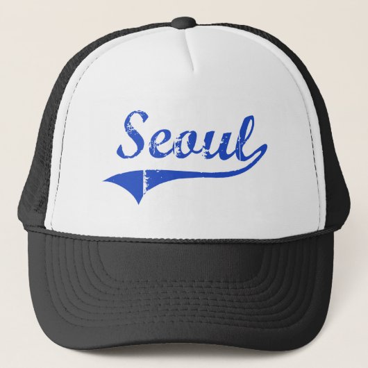 Seoul City Classic Trucker Pet (Voorkant)