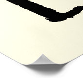 Seoul City Simple Koreaans Poster (Hoek)