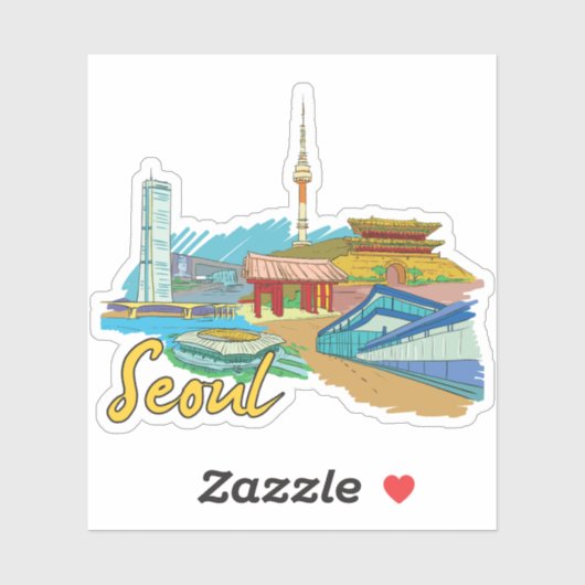 Seoul City Sticker (Vel)