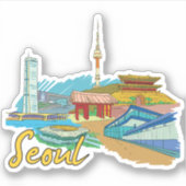 Seoul City Sticker (Voorkant)