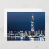 seoul De stad Seoul Briefkaart (Voorkant / Achterkant)