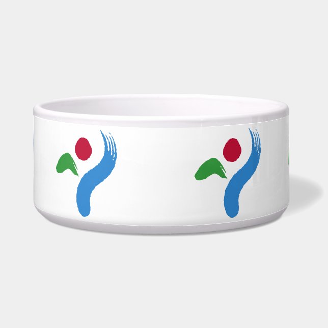 Seoul Flag Pet Bowl Voerbakje (Voorkant)