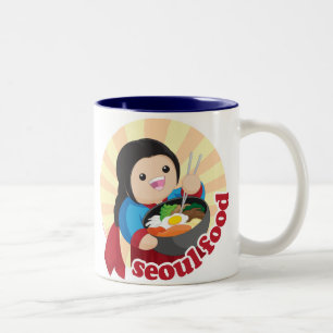 Seoul Food Tweekleurige Koffiemok