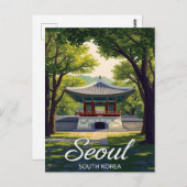 Seoul Hyangwonjeong Briefkaart (Voorkant / Achterkant)