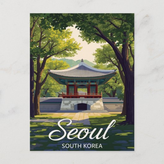 Seoul Hyangwonjeong Briefkaart (Voorkant)