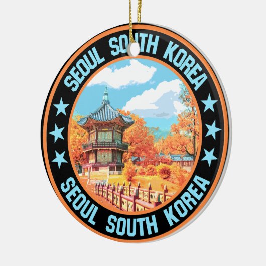 Seoul Keramisch Ornament (Links)