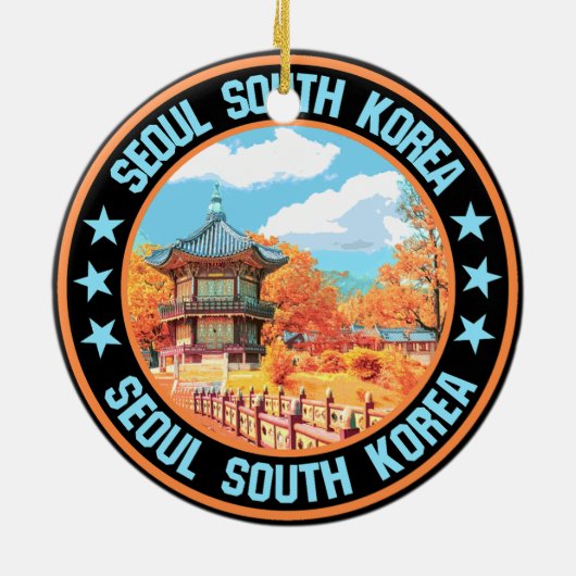 Seoul Keramisch Ornament (Achterkant)