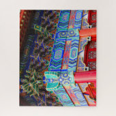 Seoul, Korea ~ Historische palearchitectuur Legpuzzel (Verticaal)