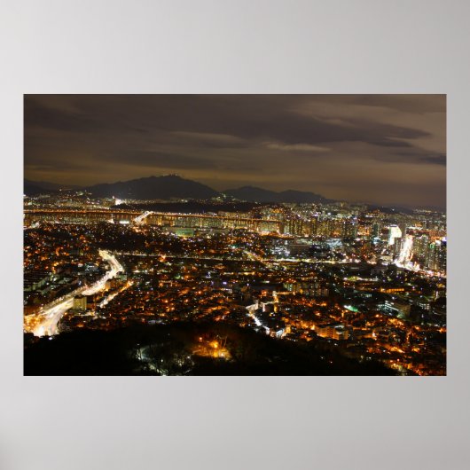 Seoul Korea poster (Voorkant)