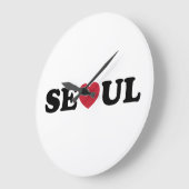 Seoul Love Heart Grote Klok (Hoek)