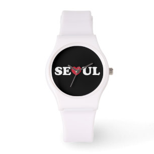 Seoul Love Heart Horloge