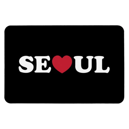 Seoul Love Heart Magneet (Horizontaal)