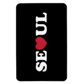 Seoul Love Heart Magneet (Verticaal)
