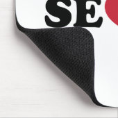 Seoul Love Heart Muismat (Hoek)