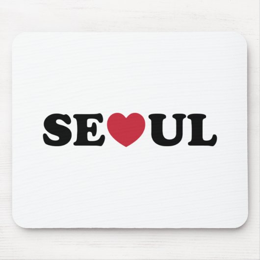 Seoul Love Heart Muismat (Voorkant)