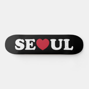 Seoul Love Heart Persoonlijk Skateboard
