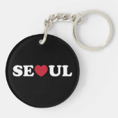 Seoul Love Heart Sleutelhanger (Achterkant)