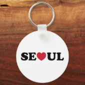 Seoul Love Heart Sleutelhanger (Voorkant)